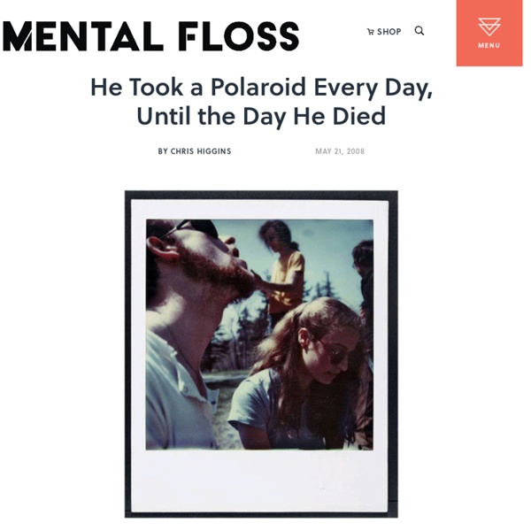 Mental_floss Blog » He Took a Polaroid Every Day, Until the Day He Died