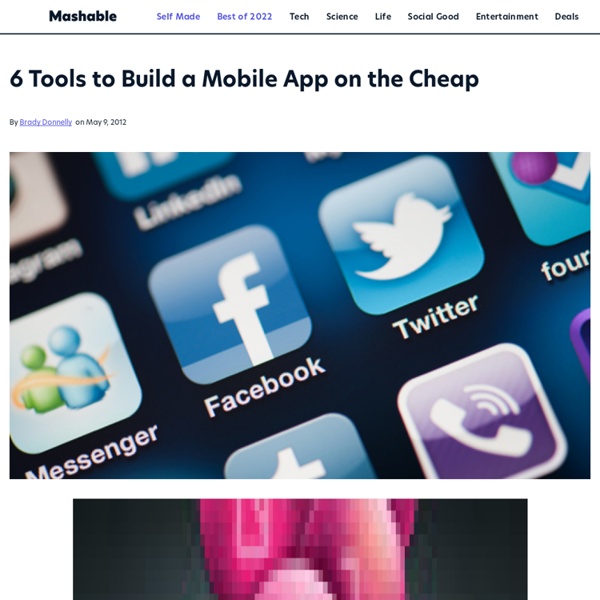 6 Tools to Build a Mobile App on the Cheap