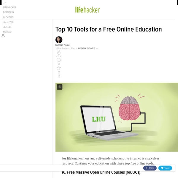 Top 10 Tools for a Free Online Education