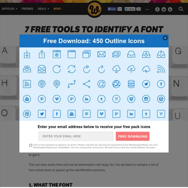 7 Free Tools to Identify A Font