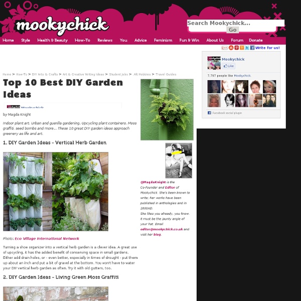 Top 10 Best DIY Garden Ideas