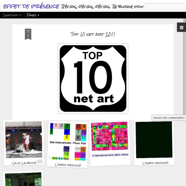 Top 10 net art 2011