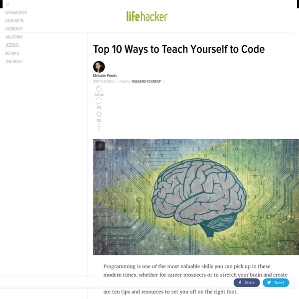 Top 10 Ways to Teach Yourself to Code