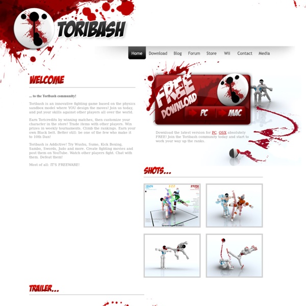 Toribash - Violence Perfected - A physics based fighting game.
