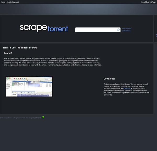 Torrent Search - ScrapeTorrent.com