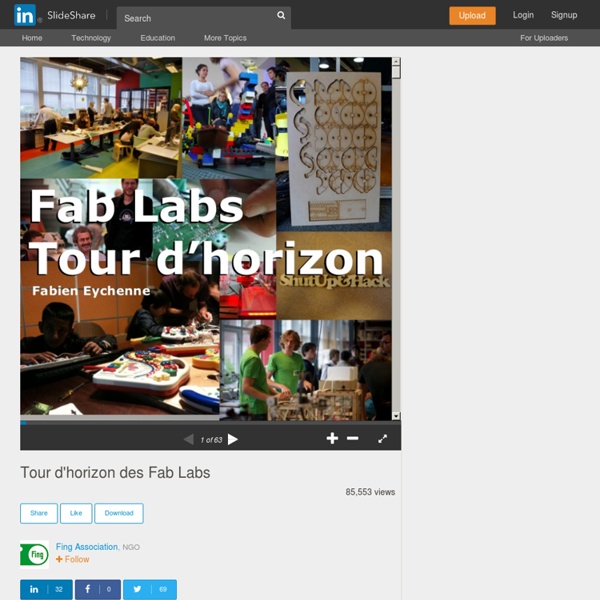Tour d'horizon des Fab Labs