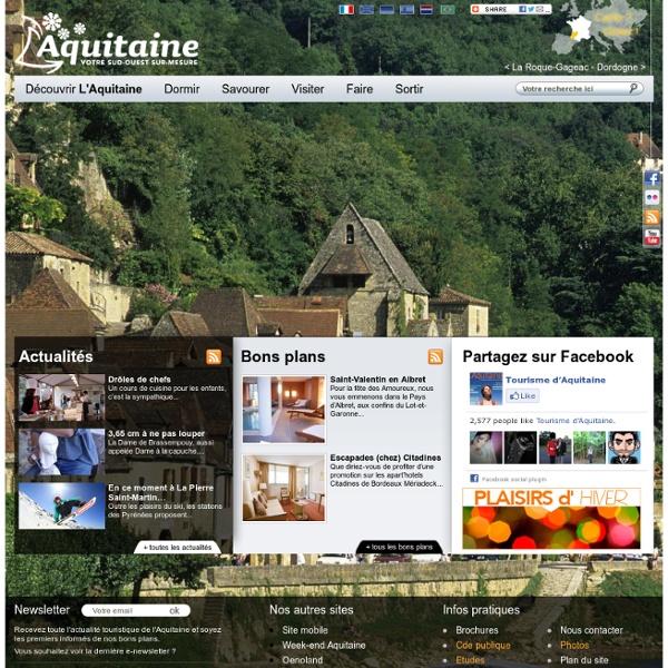 Tourisme Aquitaine
