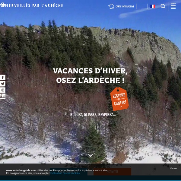ARDECHE Tourisme, Vacances, Séjour, Week-end Ardèche. Location Campings, Gites, Hotels, Chambre d'hotes - Ardeche-Guide - Iphone