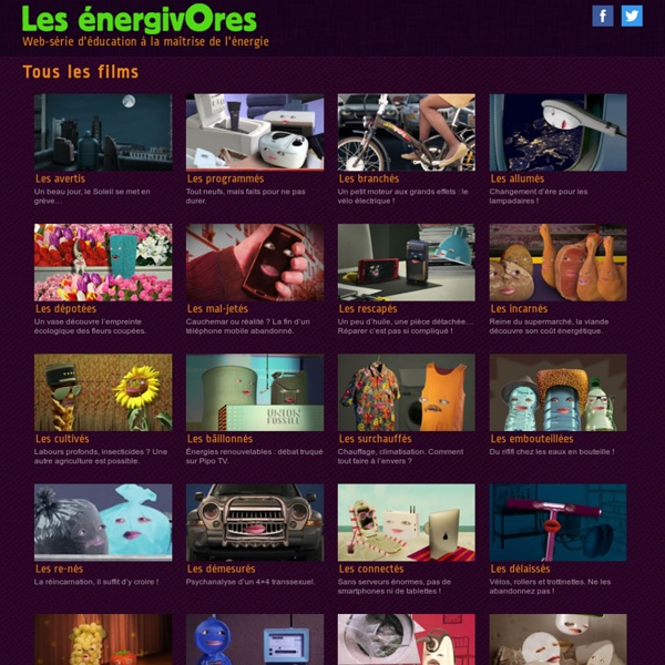 LES ENERGIVORES, web-série sur l'énergie