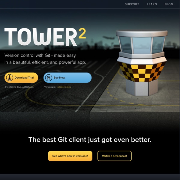 Tower - The most powerful Git client for Mac