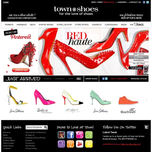 Town Shoes › For the Love of Shoes