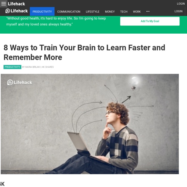 Train Your Brain to Learn Faster and Remember More
