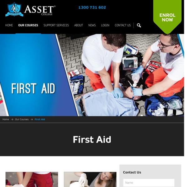 Provide First Aid Courses