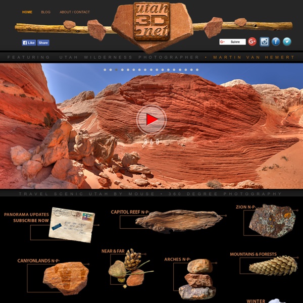 Travel Scenic Utah In 3D Panoramas - Utah3D.Net