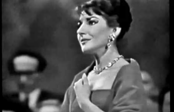MARIA CALLAS La Traviata, Addio del passato 1953 (audio) e 1958 (foto)