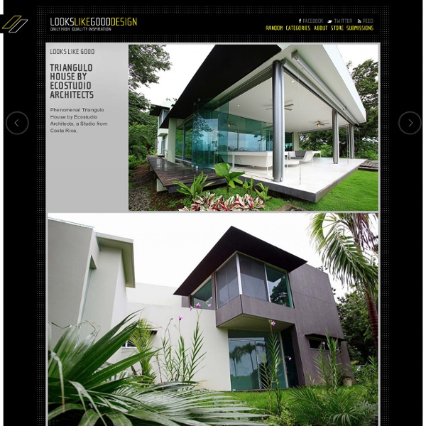 Looks like good Triangulo House by Ecostudio Architects