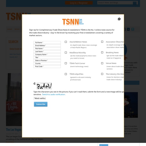 TSNN Trade Show News