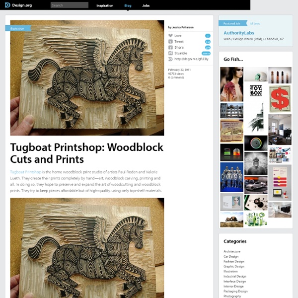 Tugboat Printshop: Woodblock Cuts and Prints