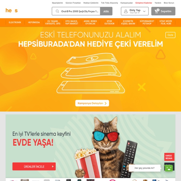 Hepsiburada.com : Akıllı Alışveriş : bilgisayar, elektronik, cep telefonu ve daha binlerce ürün Türkiye'nin en büyük online alışveriş merkezi Hepsiburada.com'da