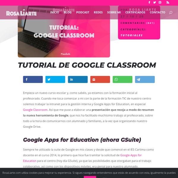 Tutorial completo de Google Classroom para profesores