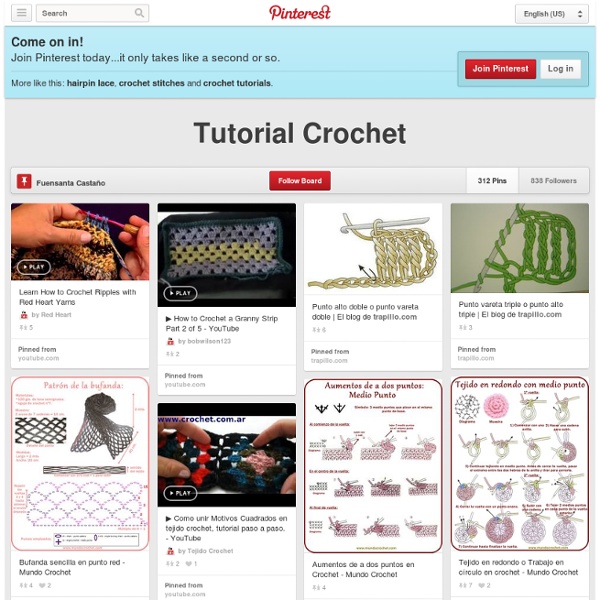 Tutorial Crochet