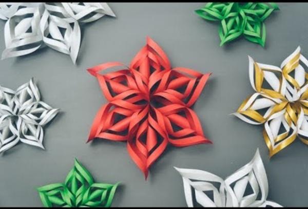 Tutorial: 3D Paper Snowflake