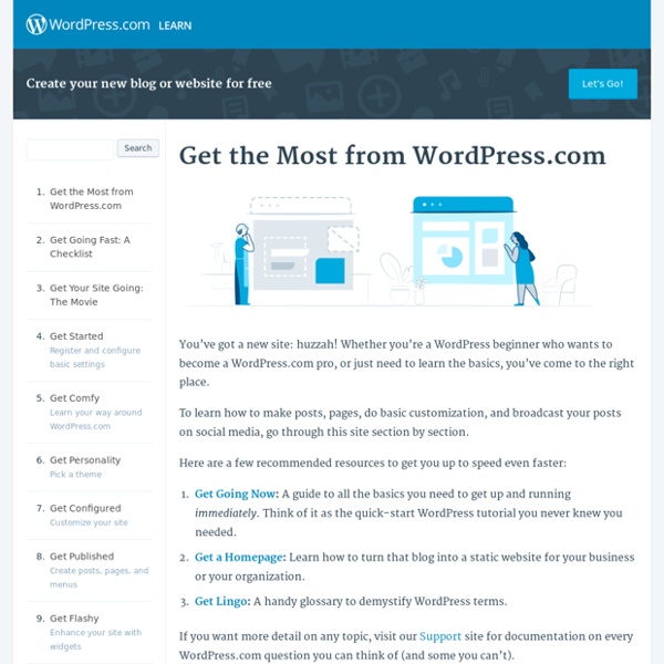 Learn WordPress.com