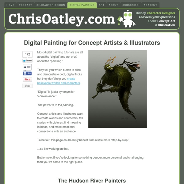 Digital Painting Tutorials for Concept Artists & Illustrators