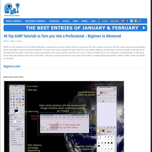 40 Top GIMP Tutorials to Turn you Into a Professional – Beginner to Advanced