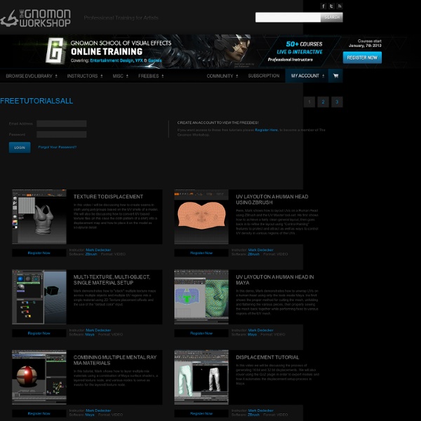Gnomon WorkShop