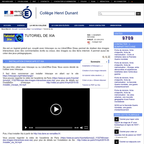 Collège Henri Dunant - Tutoriel de Xia