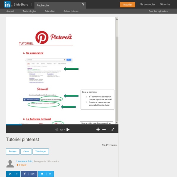 Tutoriel pinterest (JCN)