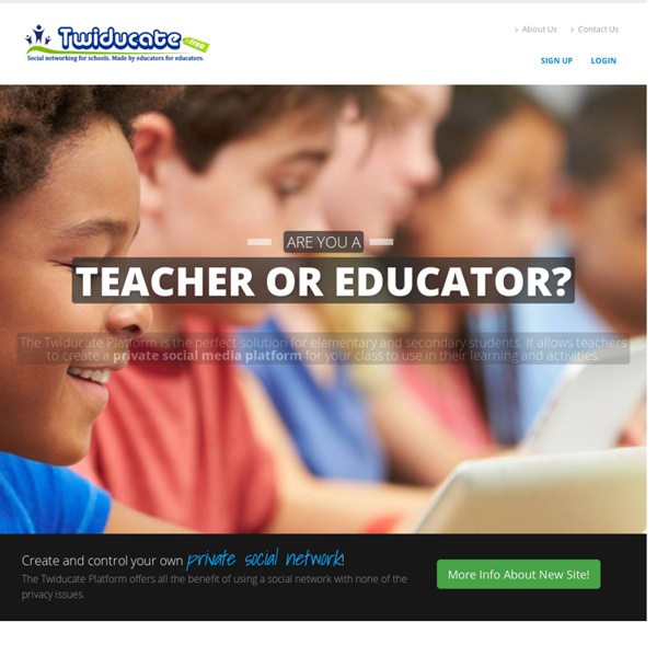 Twiducate - Social Networking For Schools