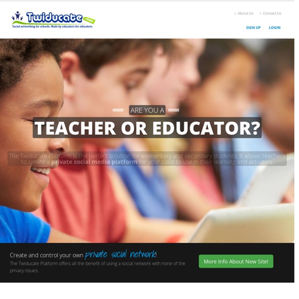 Twiducate.com - Social Networking For Schools