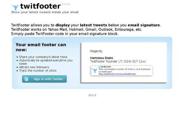 Twitfooter