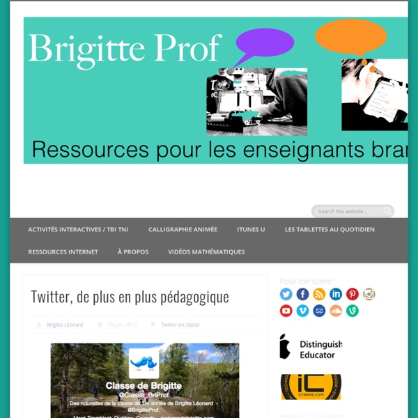 3 : Twitter, de plus en plus pédagogique