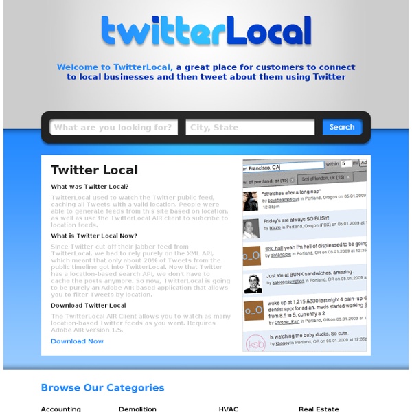 TwitterLocal