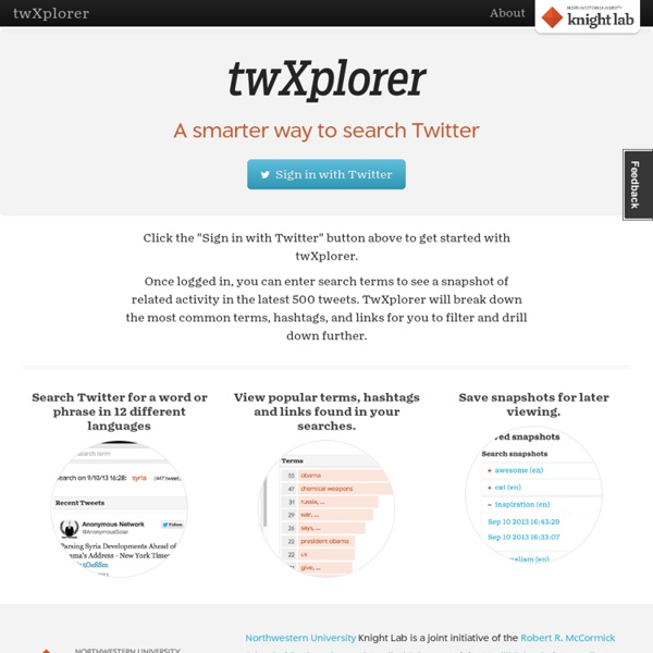 TwXplorer