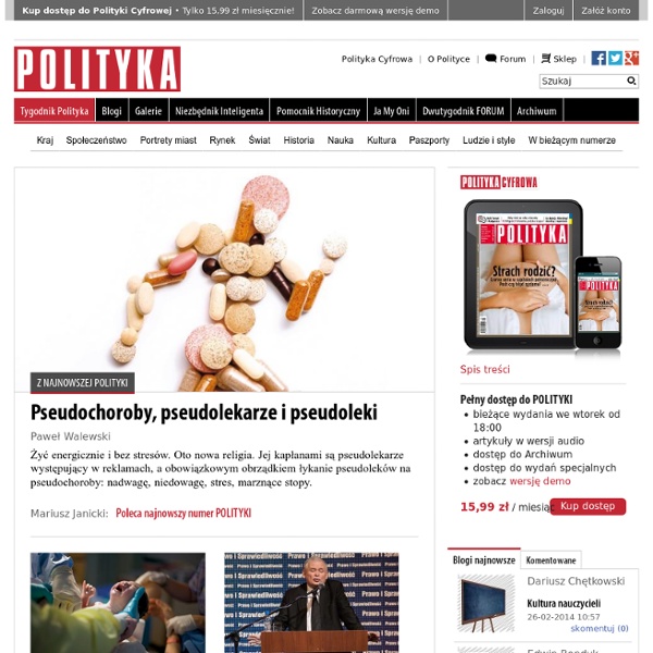 Polityka.pl - Politics magazine website
