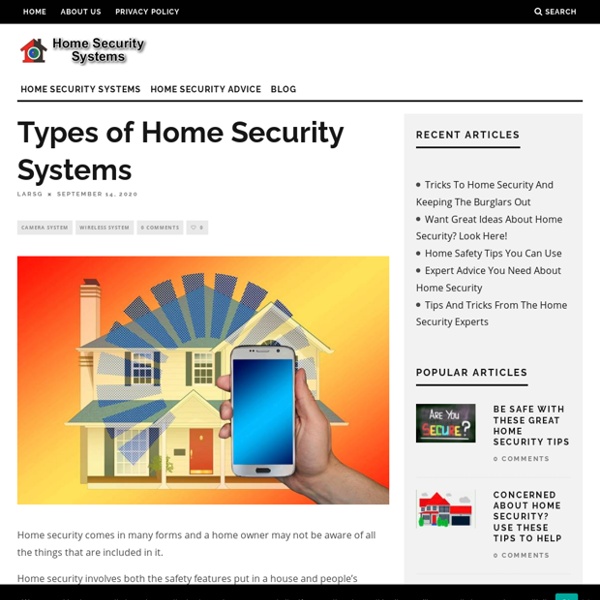 Learn How A Home Security System Operates