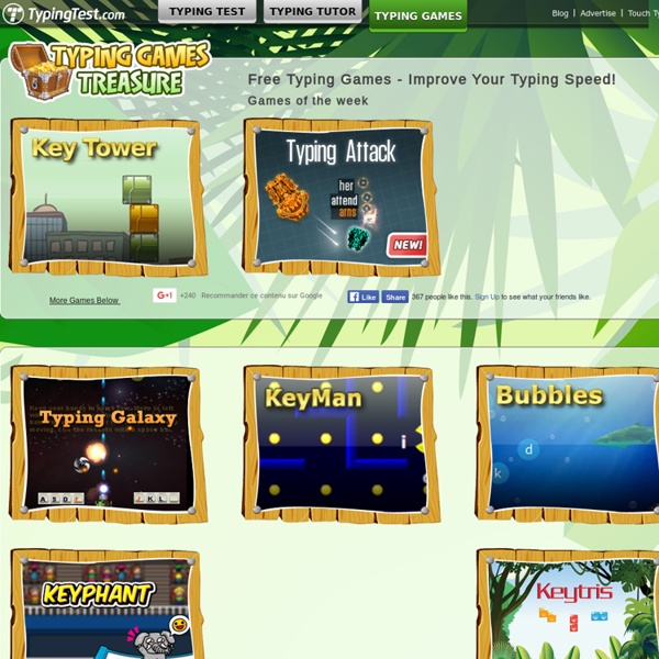 Typing Games - Play challenging typing games online and learn to type