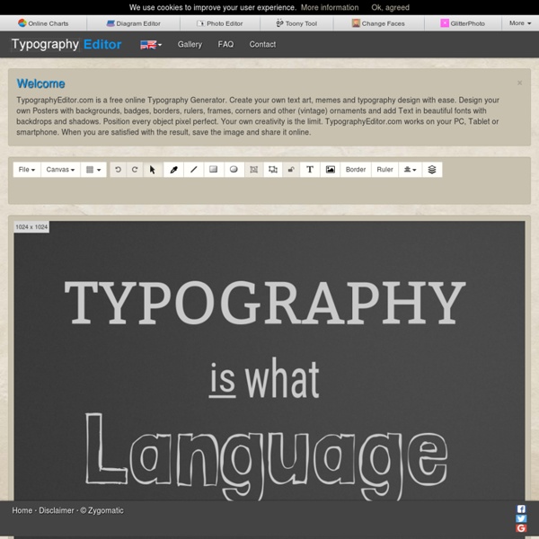 Free online typography generator - TypographyEditor.com