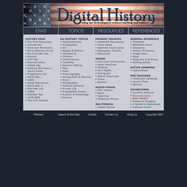 UH Digital History Pearltrees