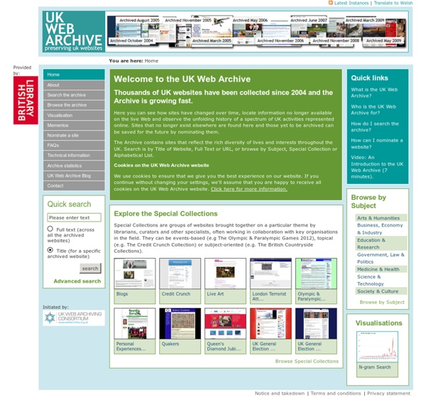 UK Web Archive