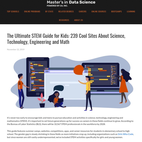 The Ultimate STEM Guide for Kids: 239 Cool Sites