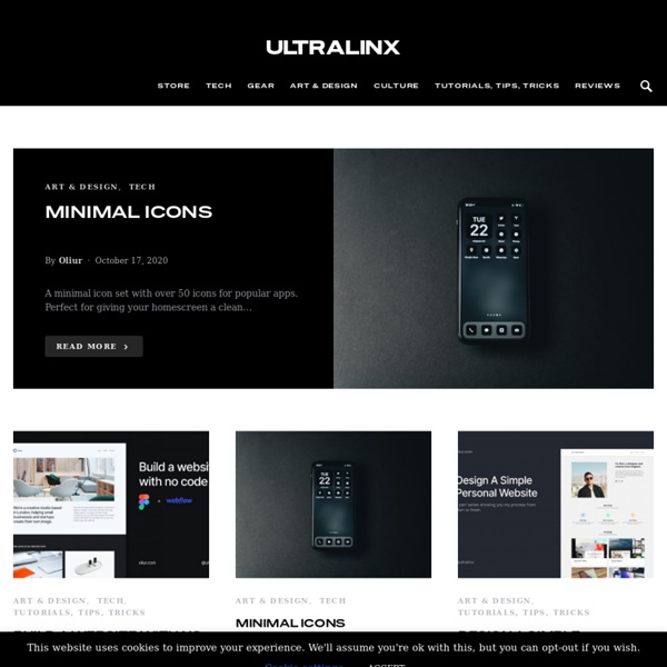 UltraLinx - Tech & Design Mag - 2012