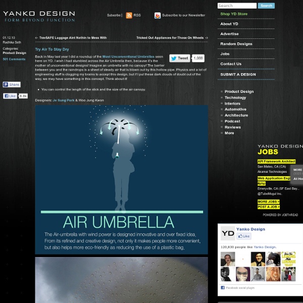 Air Umbrella by Je Sung Park