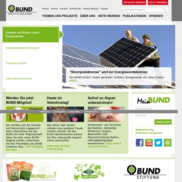 BUND.net - BUND für Umwelt und Naturschutz Deutschland