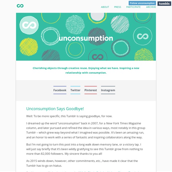 Unconsumption – Page 1
