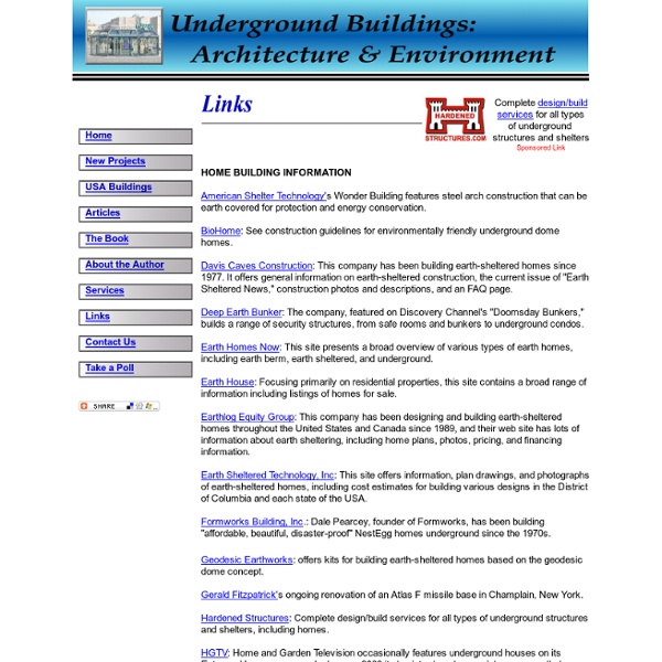 Underground Building Links
